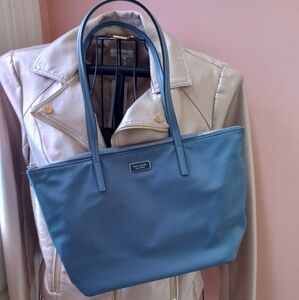 ❌❌SOLD❌❌Kate Spade Nylon Hayden Blue Tote Bag